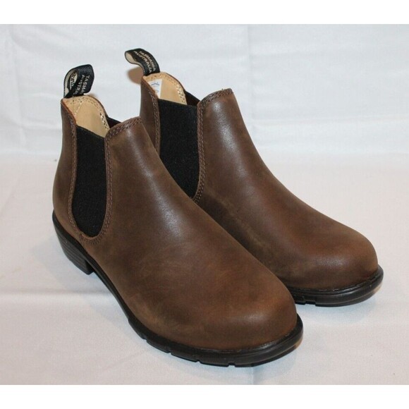 Blundstone Women's 1970 Chelsea Leather Ankle Boots Antique‎ Brown - Picture 3 of 8